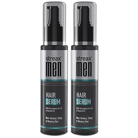 Streax Men Hair Serum 100 Ml Pack(2) (200 Ml)