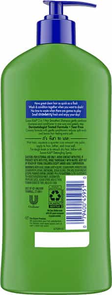 Suave Kids Shampoo 2 In 1 Strawberry Smoother - 532Ml