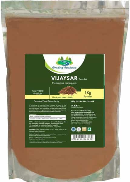 Grazing Meadows Vijaysar Powder - 1 Kg