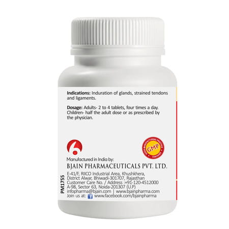 Bjain Calcarea Fluoricum Biochemic Tablet 12X | 15Gm