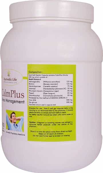Al-Ayurvedic Life Calm Plus - 900 Capsules