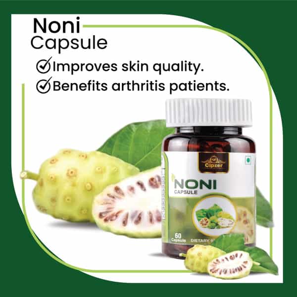 Buy CIPZER NONI CAPSULE BENEFICIAL FOR JOINT HEALTH,ARTHRITIS AND REDUCE STOMACH BLOATING30