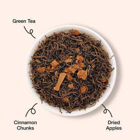 The Infused Kettle Apple Cinnamon Green Tea (50 Gms)