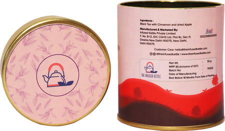 The Infused Kettle Apple Cinnamon Green Tea (50 Gms)