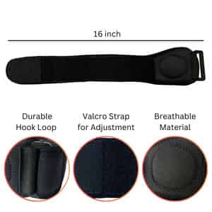 Besafe Forever Tennis Elbow Support Brace Band Universal Size | Black