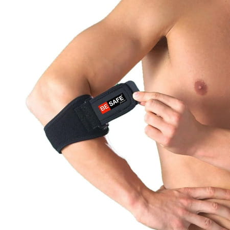 Besafe Forever Tennis Elbow Support Brace Band Universal Size | Black