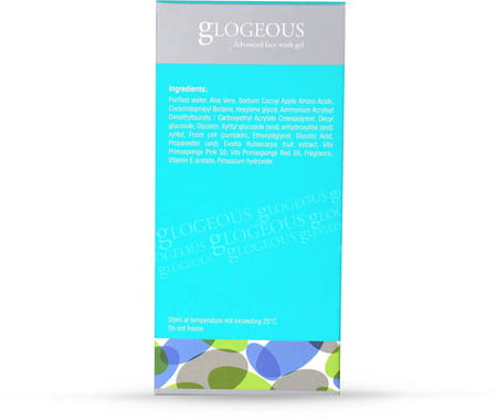 Ahaglow Glogeous Advanced Face Wash Gel Bottle 100 Gm