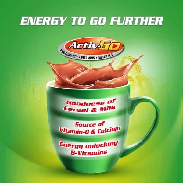 Nestle Milo Activ-Go Powder Health Drink - Chocolate Flavour Pouch - 400Gm