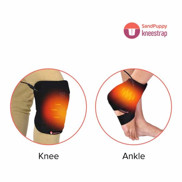 Sandpuppy Super Saver Hot And Cold Combo - Kneestrap + Coldstrap - Multiuse Heating And Cooling Pad