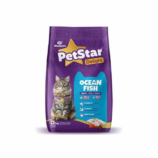 Petstar Adult Cat Food Ocean Fish Flavour (1 Kg)