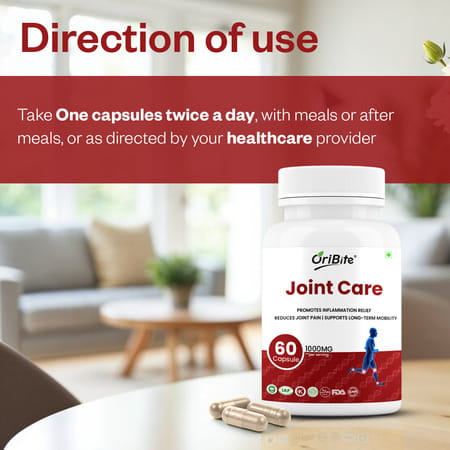Oribite Joint Care Capsules For Mobility & Flexibility 60 Capsules