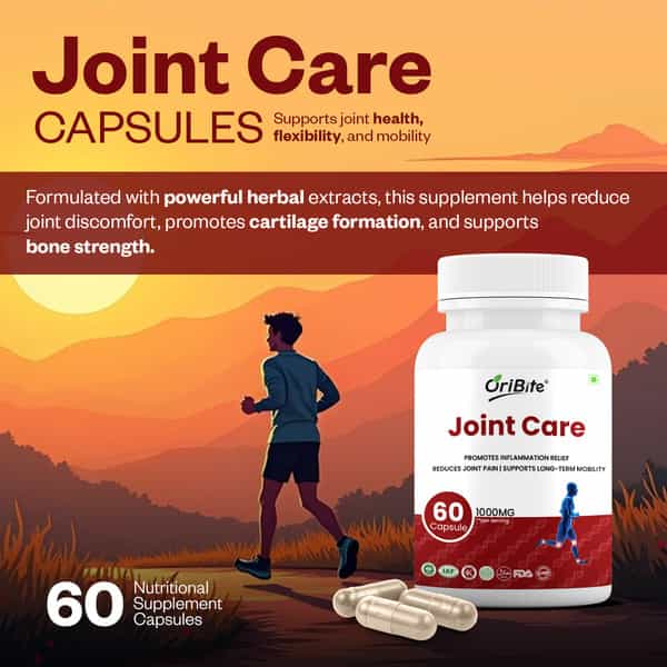 Oribite Joint Care Capsules For Mobility & Flexibility 60 Capsules