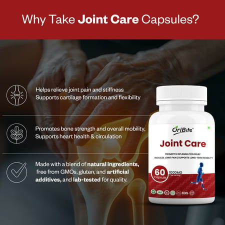 Oribite Joint Care Capsules For Mobility & Flexibility 60 Capsules