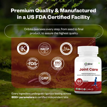 Oribite Joint Care Capsules For Mobility & Flexibility 60 Capsules