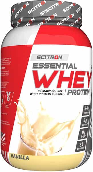 Scitron Essential Whey Protein 2.2 Lbs - 1 Kg (Vanilla)