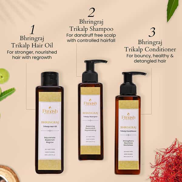 Panash Bringraj Trikalp Hair Shampoo 200 Ml