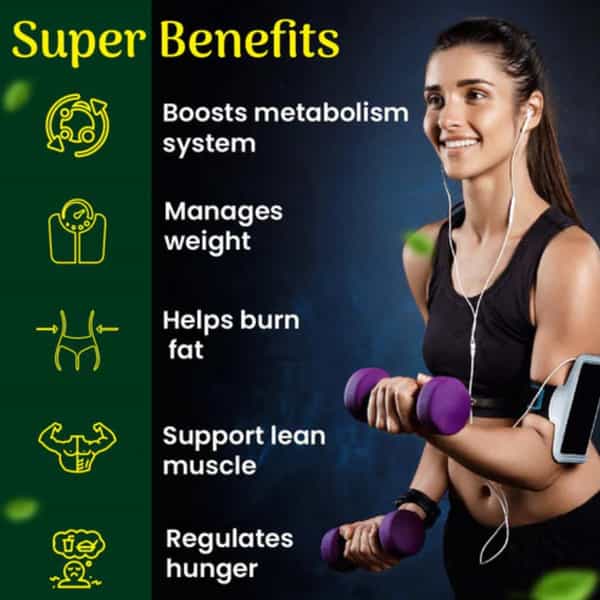 Cipzer Effecto Fat Burner Capsules | Accelerates Fat Burn & Boosts Metabolism | 30 Capsules