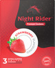 Night Rider Extra Super Dotted Condoms - 3 Piece (Strawberry Flavour)