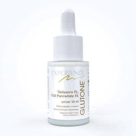 Glutone Serum | Melazero 1% & X50 Purewhite1% | Improve S Skin Tone,Gro & Rediance | Bottle | 30 Ml