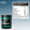 Inlife Pre-Workout Supplement 200Mg Caffeine 1000Mg Citrulline Men Women -200G Orange Flavour