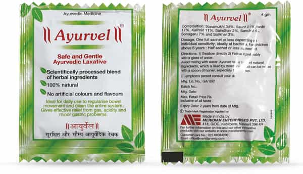 Ayurvel Sachet Of 4Gm Powder