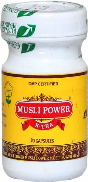 Musli Power X-Tra Capsule For Strength Stamina & Power Boost (90 Capsule)