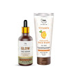 Tnw-The Natural Wash Skincare Combo With Glow Face Serum And Vitamin C Exfoliating Face Wash