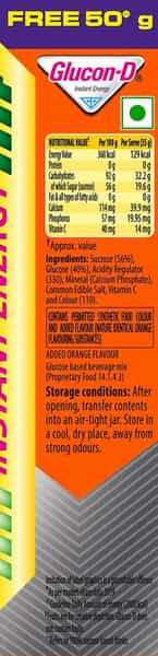 Glucon-D Orange 75 Gm