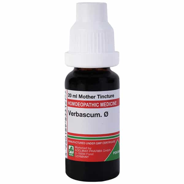 Adel Verbascum Mother Tincture Q 20 Ml