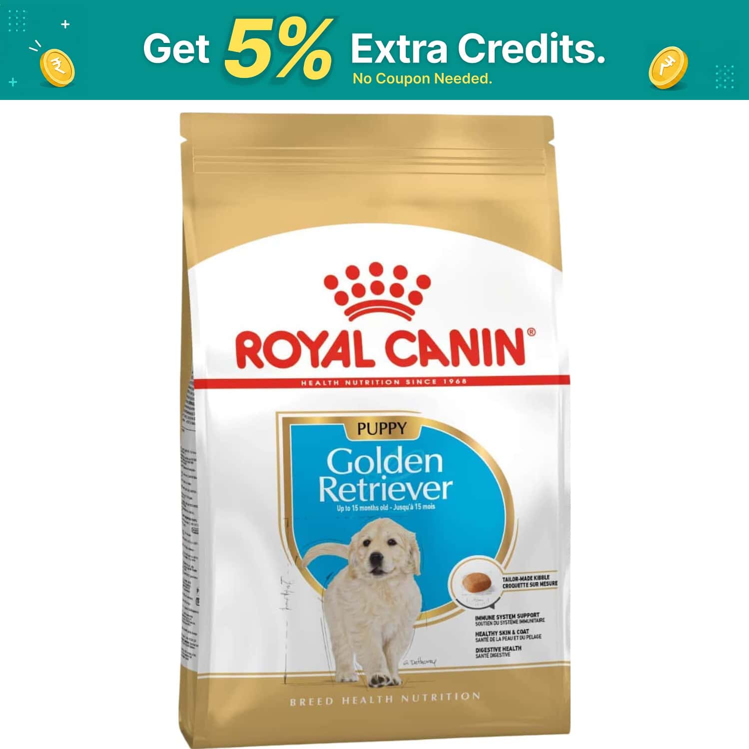 Royal Canin Golden Retriever Puppy Food | 12 Kg | Dry Food