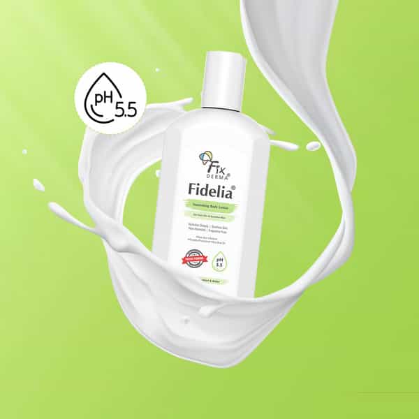 Fixderma Fidelia Nourishing Body Lotion With Rice Brain Oil Aloe Vera - 250Ml