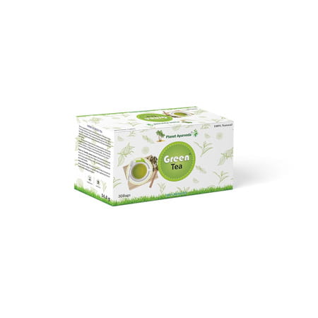 Planet Ayurveda Organic Green Tea For Weight Loss - 30 Teabags