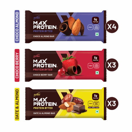 Ritebite Max Protein Mini Protein Bar | Adults | 5G Protein Anytime Snack | 244 Gm