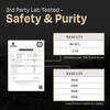 Auric Lab Certified High Altitude Shilajit/Shilajeet Gold Resin 75% Fulvic Acid + Humic Acid - 20g