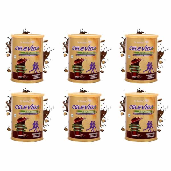 Celevida Nutrition Health Drink Chocolate Flavour 400G X Pack Of 6 Nutrition Drink