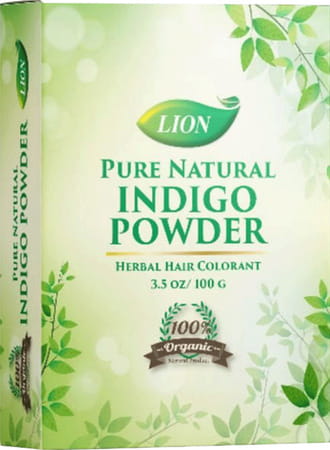 Lion Indigo Powder (100 G | Pack Of 3) | Green