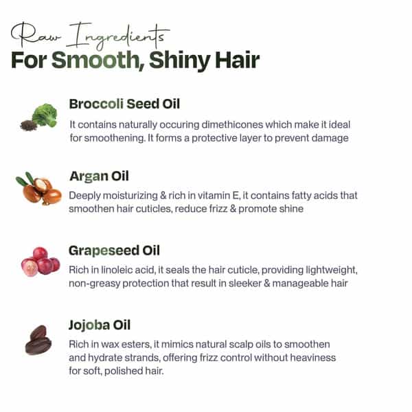 Sacred Grove Argan & Broccoli Seed Frizz Control Serum - 30Ml