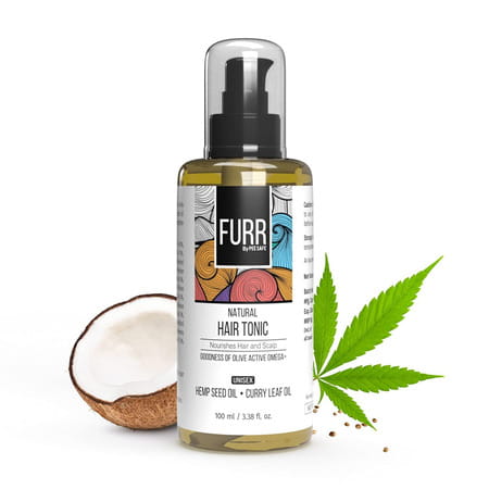 Furr By Pee Safe Natural Hair Tonic - 100ml|For Hair Nourishment And Frizz Control|For Men And Women