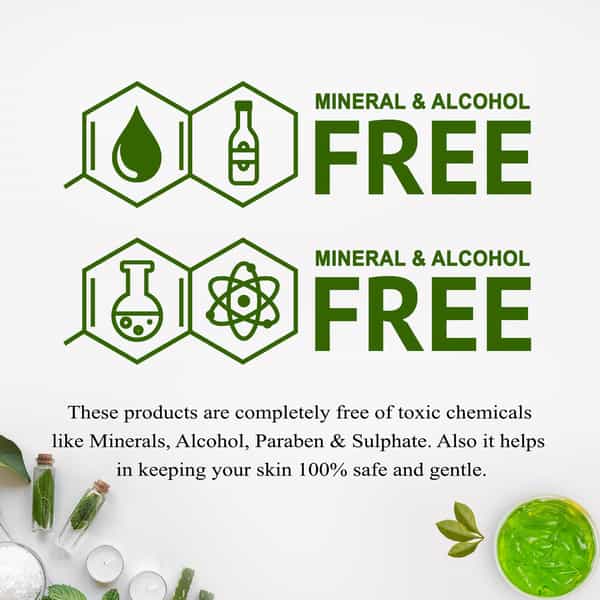 Nutriglow Aloe Vera Massage Gel For Acne/Radiant Skin /Hydrating Gel/Skin Moisturizer/Pack Of 2/100G