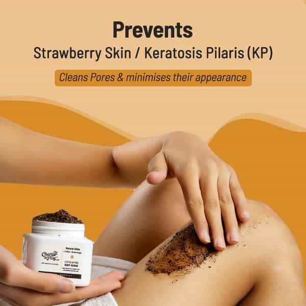 Chemist At Play Exfoliating Body Scrub For Removing Tan & Dead Skin Cells | For Men & Women | 75G
