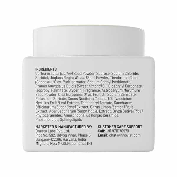 Chemist At Play Exfoliating Body Scrub For Removing Tan & Dead Skin Cells | For Men & Women | 75G
