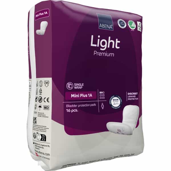 Abena Light Mini Plus 1A - 200 Ml Absorbency