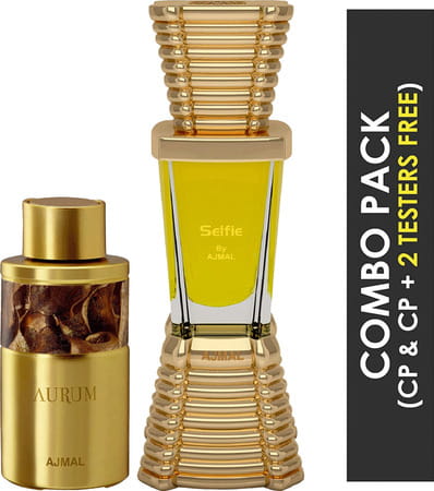 Ajmal Aurum Cp Attar 10ml For Women And Selfie Cp Attar 10ml For Men