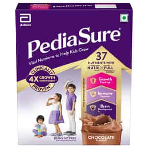 Pediasure Vital Nutrients To Help Kids Growth For 2-6 Years Old Chocolate Box Of 200 Gm