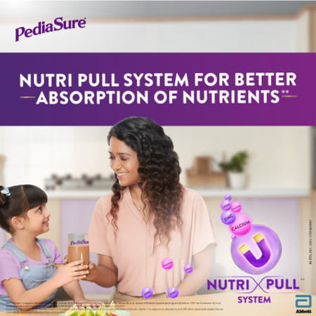 Pediasure Vital Nutrients To Help Kids Growth For 2-6 Years Old Chocolate Box Of 200 Gm