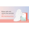 Nua Ultra-Safe Sanitary Pads | Light Flow| 12 Pads