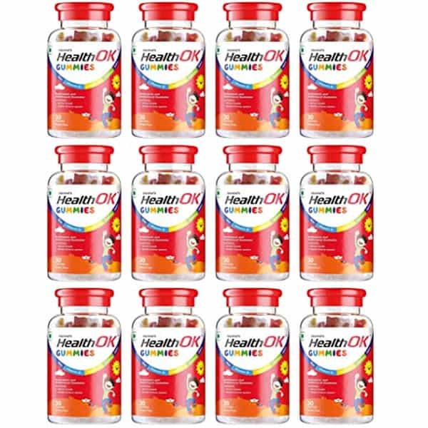 Health Ok Mankind Gummies Multivitamin And Multimineral For Kids | 30 Gummies X Pack Of 12