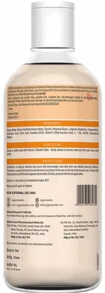 Cgg Cosmetics Vitamin C Micellar Cleansing Water 4 In 1 Skin Brightening- 300Ml
