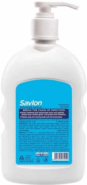 Savlon Moisutre Shield  Handwash  Bottle Of 200 Ml