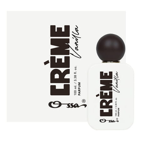 Ossa Gourmand Creme Vanilla Parfum | Unisex | Musk | Rose | Coconut | Jasmine | Caramel | 100Ml